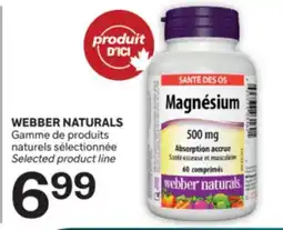 Brunet WEBBER NATURALS Gamme de produits naturels sélectionnée offer