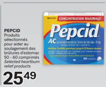 Brunet PEPCID Produits sélectionnés pour aider au soulagement des brûlures d'estomac offer