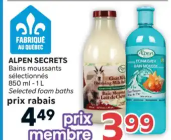 Brunet ALPEN SECRETS Bains moussants sélectionnés offer