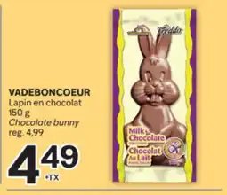 Brunet VADEBONCOEUR Lapin en chocolat offer