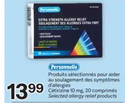 Brunet PERSONNELLE Produits sélectionnés pour aider au soulagement des symptômes d'allergies offer