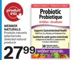 Brunet WEBBER NATURALS Produits naturels sélectionnés offer