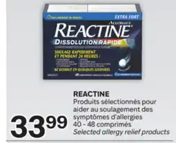 Brunet REACTINE Produits sélectionnés pour aider au soulagement des symptômes d'allergies offer