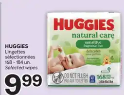 Brunet HUGGIES Lingettes sélectionnées offer