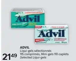 Brunet ADVIL Liqui-gels sélectionnés offer