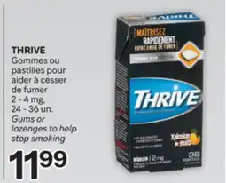 Brunet THRIVE Gommes ou pastilles pour aider à cesser de fumer 2-4 mg offer