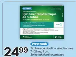 Brunet PERSONNELLE Timbres de nicotine sélectionnés offer
