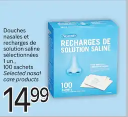 Brunet PERSONNELLE Douches nasales et recharges de solution saline sélectionnées offer