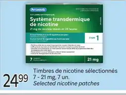 Brunet PERSONNELLE Timbres de nicotine sélectionnés offer