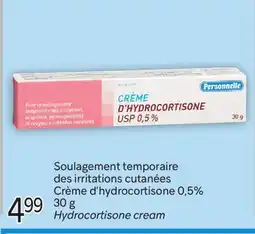 Brunet PERSONNELLE Soulagement temporaire des irritations cutanées Crème d'hydrocortisone 0,5% offer