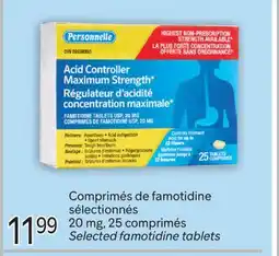 Brunet PERSONNELLE Comprimés de famotidine sélectionnés offer