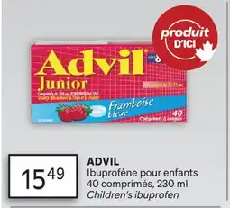 Brunet ADVIL Ibuprofène pour enfants offer