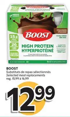 Brunet BOOST Substituts de repas sélectionnés offer