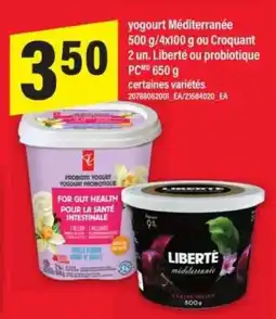 Maxi yogourt Méditerranée offer