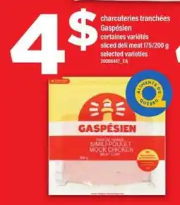 Maxi Gaspésien charcuteries tranchées offer