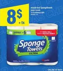 Maxi SpongeTowels Ultra offer