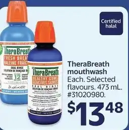 Walmart TheraBreath mouthwash offer