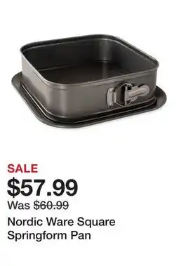 Wayfair Nordic Ware Square Springform Pan offer