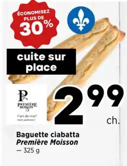 Val-Mont Baguette ciabatta Première Moisson offer