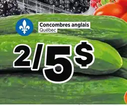 Val-Mont Concombres anglais Québec offer