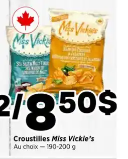 Val-Mont Croustilles Miss Vickie's offer