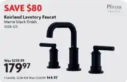 Home Hardware Keirland Lavatory Faucet offer