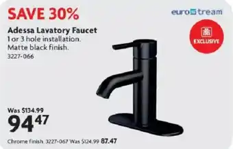 Adessa Lavatory Faucet