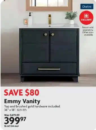 Emmy Vanity