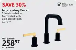 Home Hardware Indy Lavatory Faucet offer