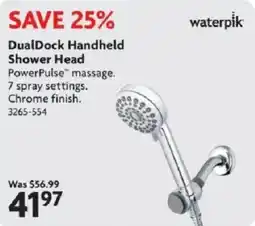 Home Hardware DualDock Handheld Shower Head offer