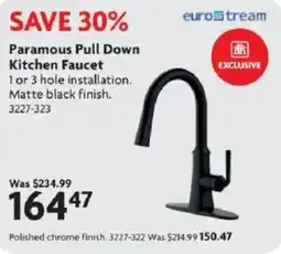 Home Hardware Paramous Pull Down Kitchen Faucet offer