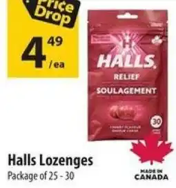 Co-op Halls Lozenges offer