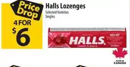 Co-op Halls Lozenges offer