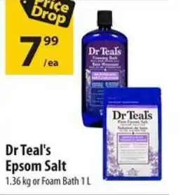 Co-op Dr Teal's Epsom Salt offer