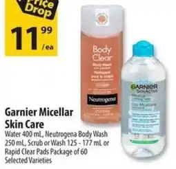 Co-op Garnier Micellar Skin Care offer
