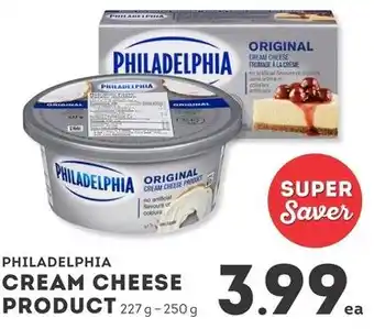 IGA Philadelphia cream cheese product offer