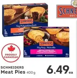 IGA Schneiders meat pies offer