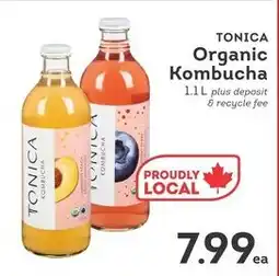 IGA Tonica organic kombucha offer