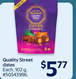 Walmart Quality Street dates offer