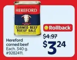 Walmart Hereford Corned Beef offer