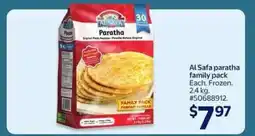Walmart Al Safa paratha family pack offer