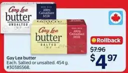 Walmart Gay Lea Butter offer