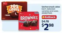 Walmart Vachon Snack Cakes offer