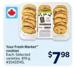 Walmart Your Fresh Market Cookies offer