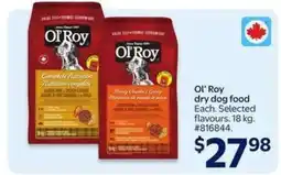 Walmart Ol' Roy Dry Dog Food offer