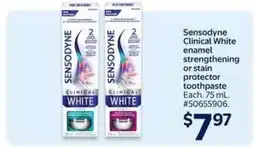 Walmart Sensodyne Clinical White Toothpaste offer