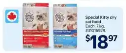 Walmart Special Kitty Dry Cat Food offer