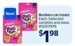 Walmart BONKERS Cat Treats offer