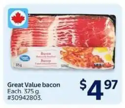 Walmart Great Value Bacon offer