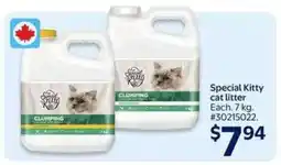 Walmart Special Kitty Cat Litter offer
